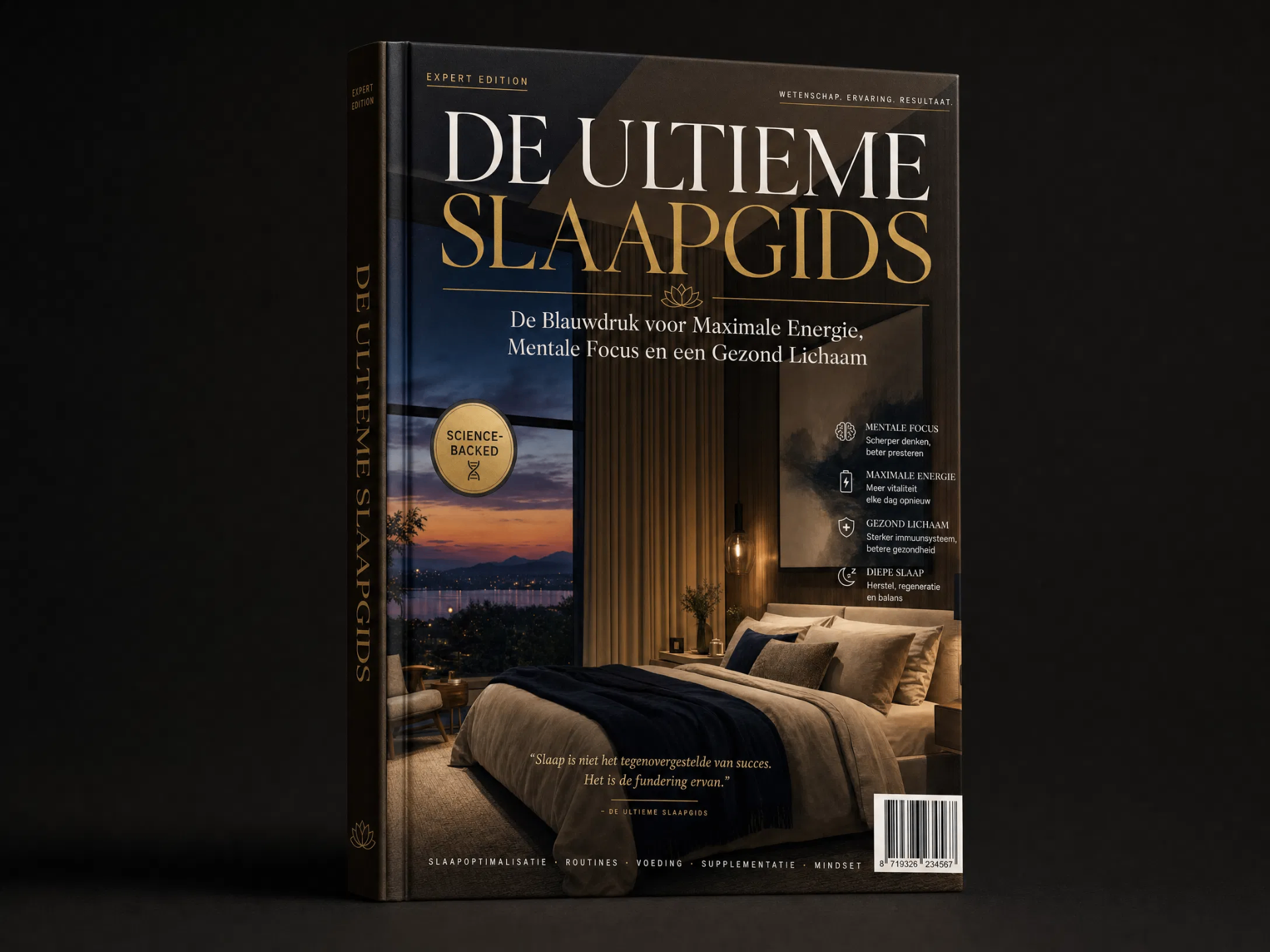 De Ultieme Slaapgids - eBook mockup